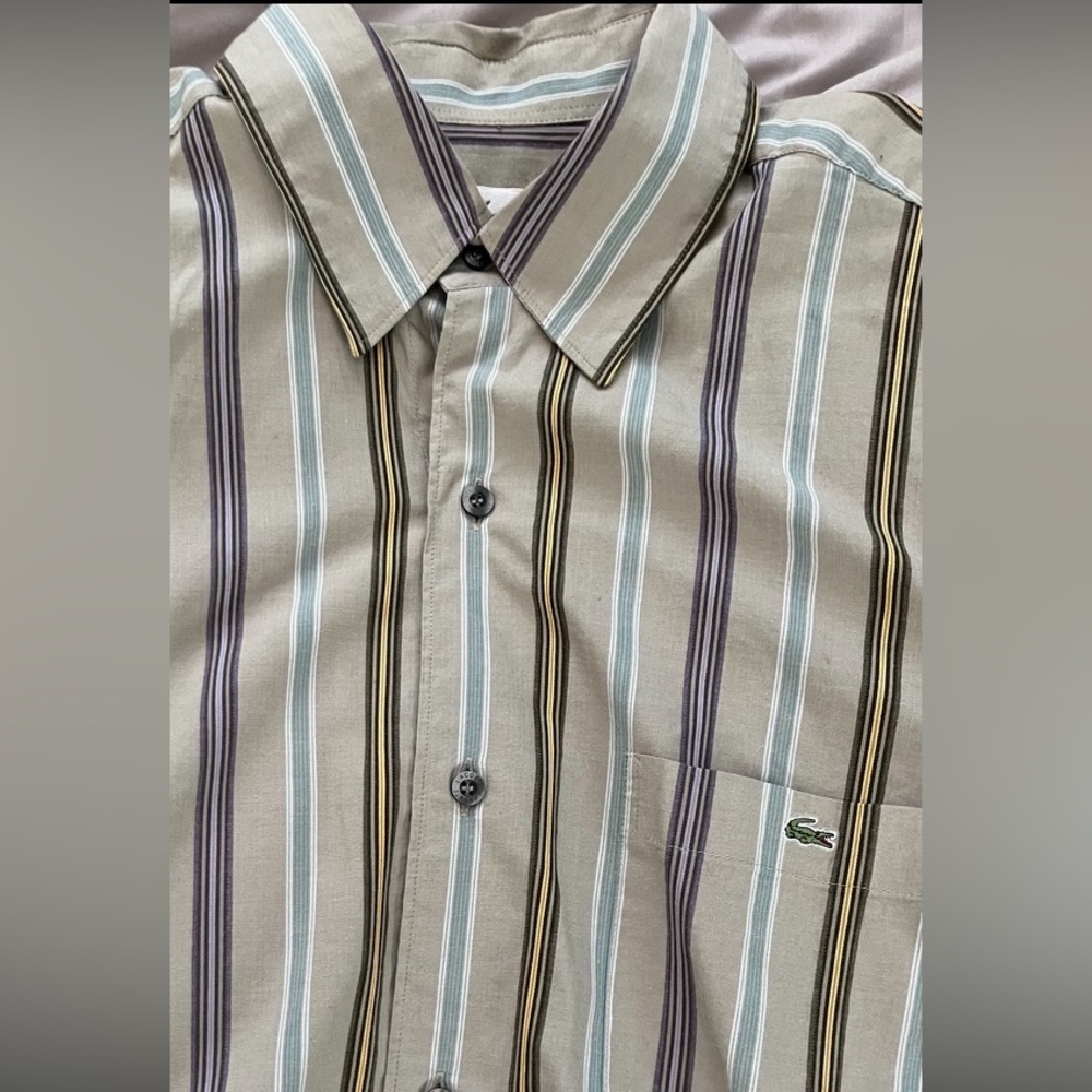 Lacoste Shirt Size 38 medium